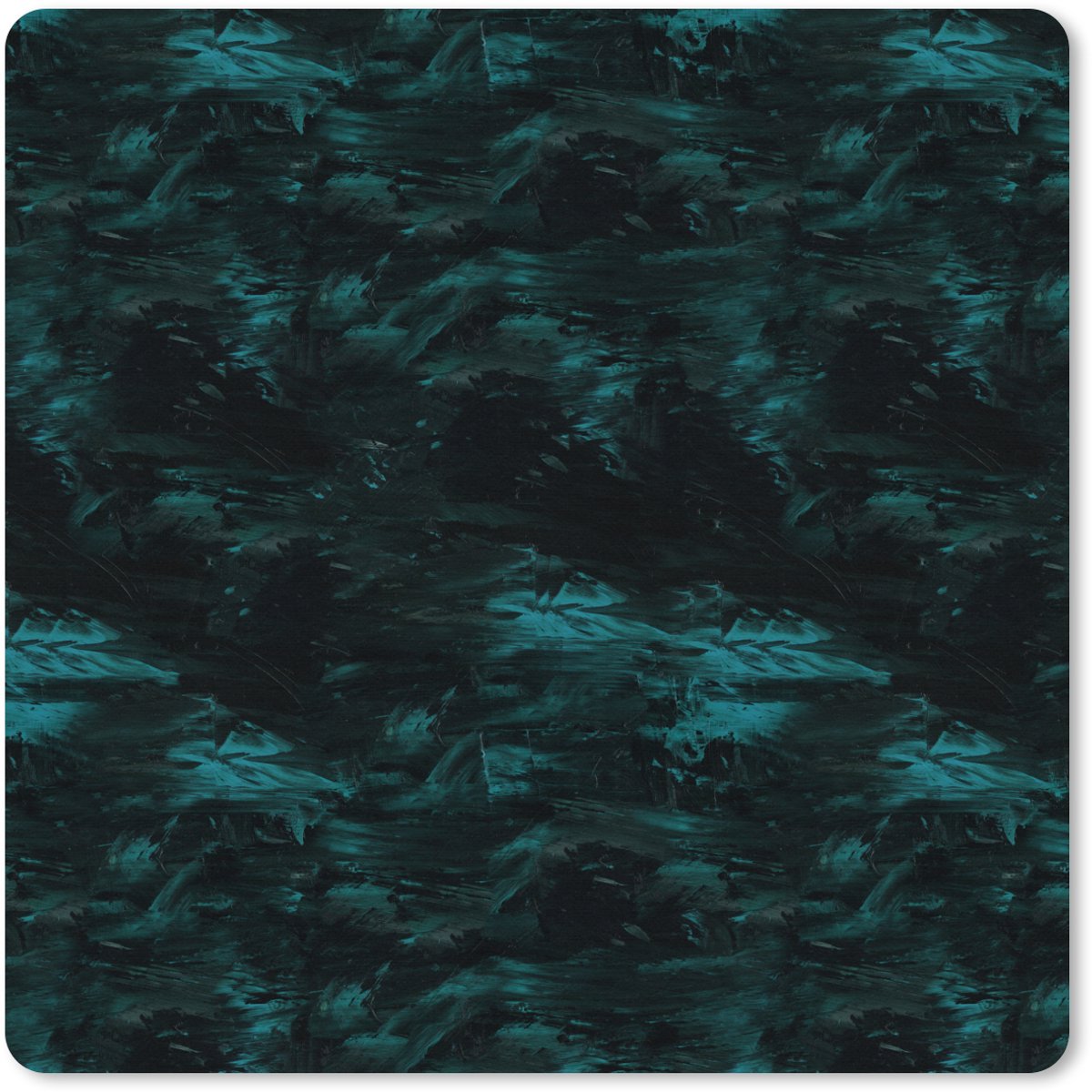 Muismat XXL 60x60 cm - Bureau onderlegger - Bureau mat Vloeiend - Verf - Donker - Bureaumat - Gaming mousepad xl - Bureaulegger groot - Computer deskmat
