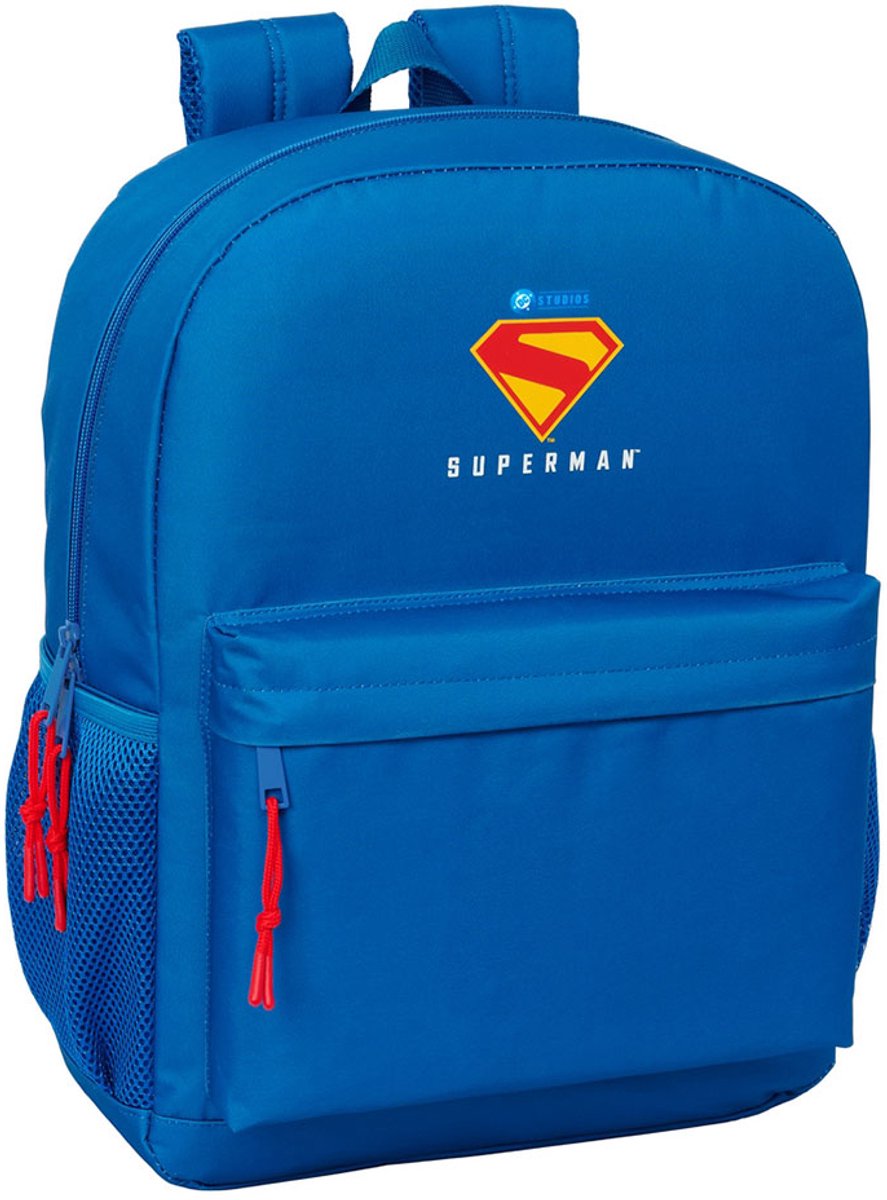 Schoolrugzak Superman Blauw