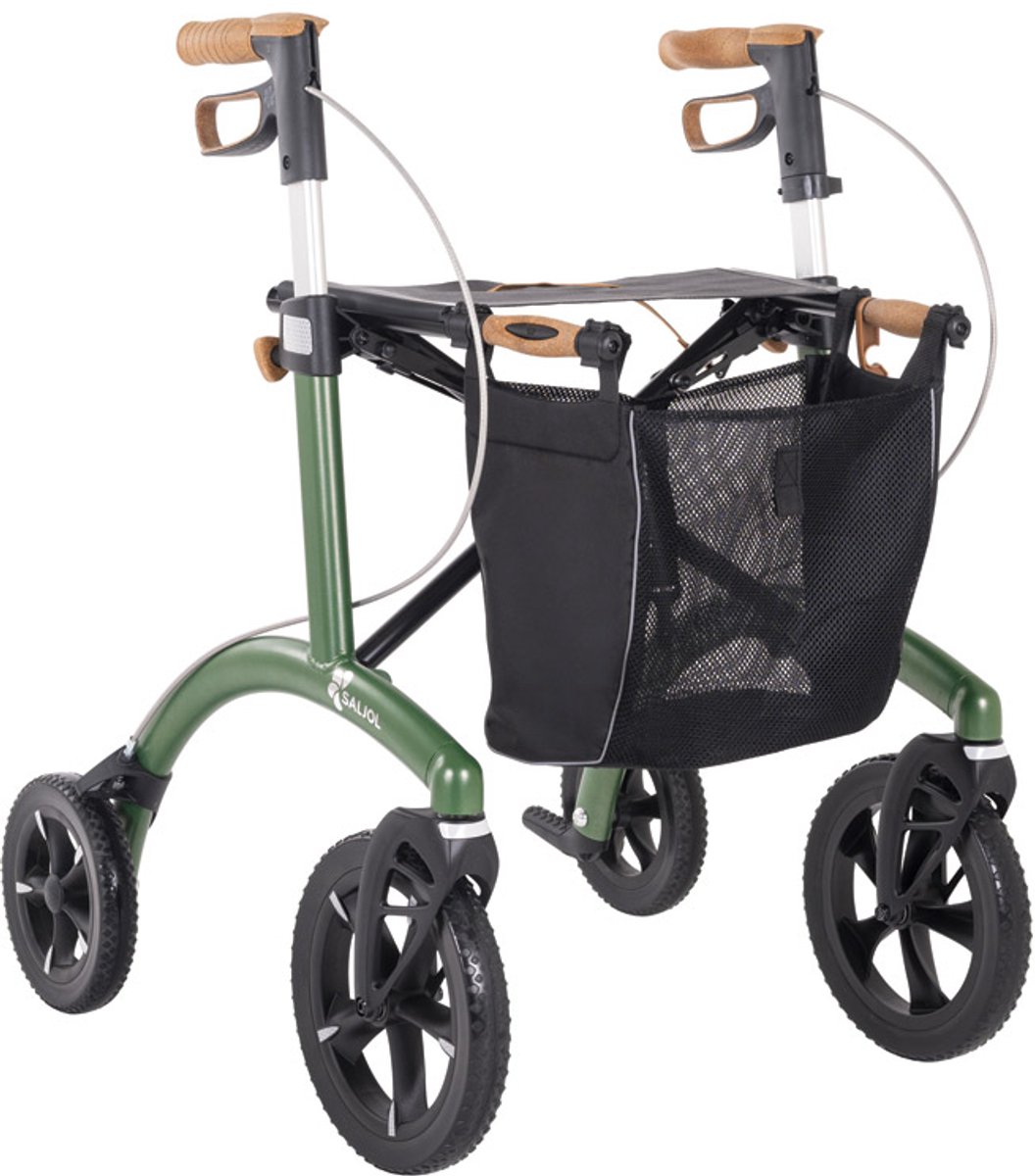 Saljol Allround Rollator - Groen, Maat L