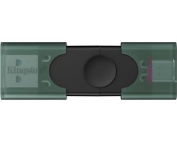 Kingston Technology DataTraveler 128GB USB-A + USB-C 3.2 Gen 1 DuoG2