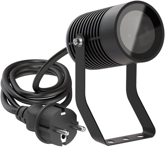 Compacte tuinspot - LED-Spike Zwart | KS - Verlichting