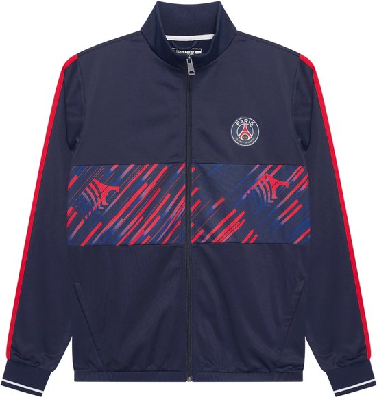 PSG Trainingspak Heren 25/26 - Maat S t/m XXL - Voetbalkleding - Sportkleding - Volwassenen - Blauw - Officiële Paris Saint-Germain Fanmerchandise