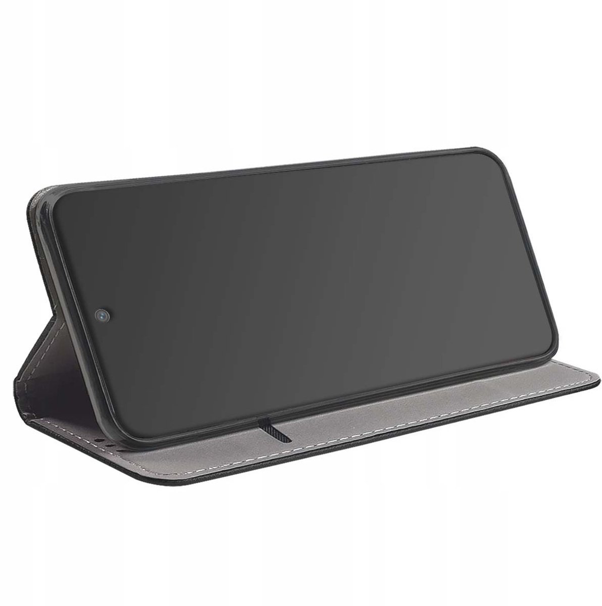 Jaym, Foliohoesje voor Oppo A16S / A54S Magnetische standaardfunctie, Zwart