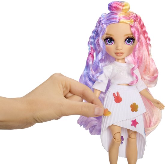 Rainbow High Air Brush & Create-modepoppen - Paarse ogen — afbeelding 4