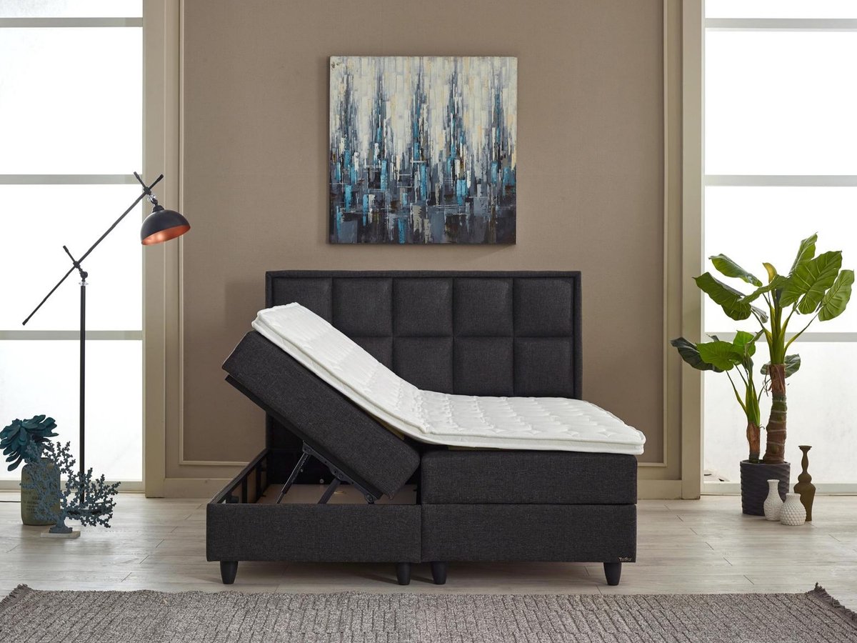 Merkloos / Sans marque BSS Bedding Breda Boxspring - afbeelding 3