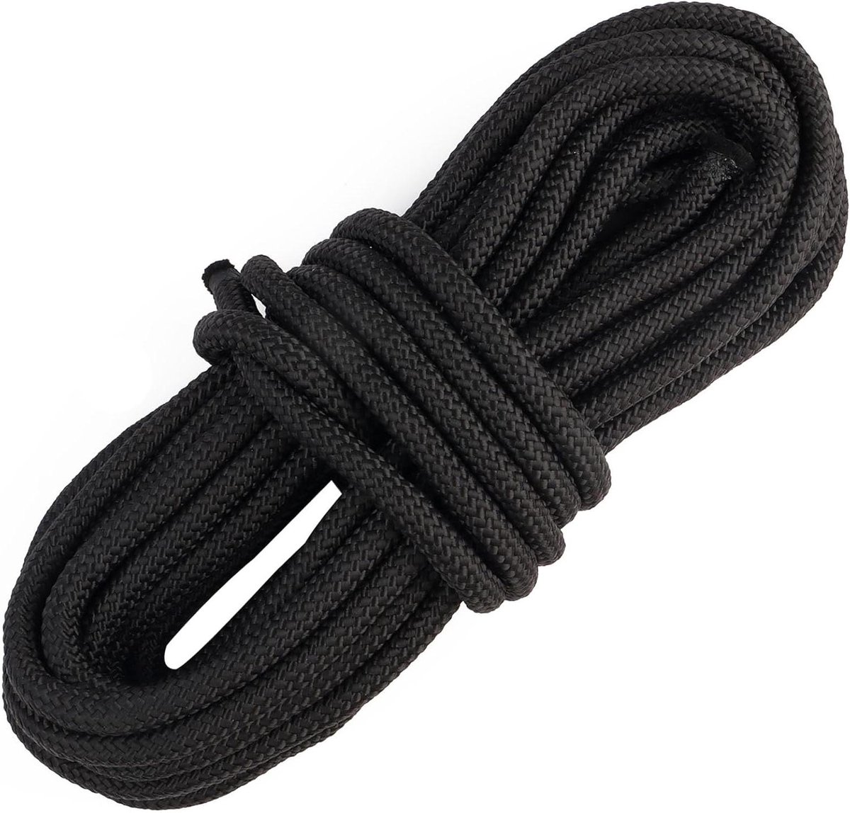 Allecto Plus - Klimtouw 10mm 10m voor Wandelen Bergbeklimmen - Zwart