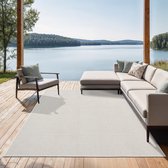 le tapis Mistra - tapis d'extérieur robuste, moderne, résistant aux intempéries et aux UV, pour balcon, terrasse et véranda Mais aussi adapté à la cuisine, tissé à plat, 200x280