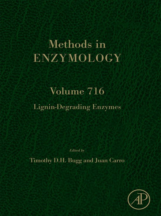 Tim Bugg Methods in Enzymology 716 - Lignin-Degrading Enzymes (ebook), Tim Bugg ...