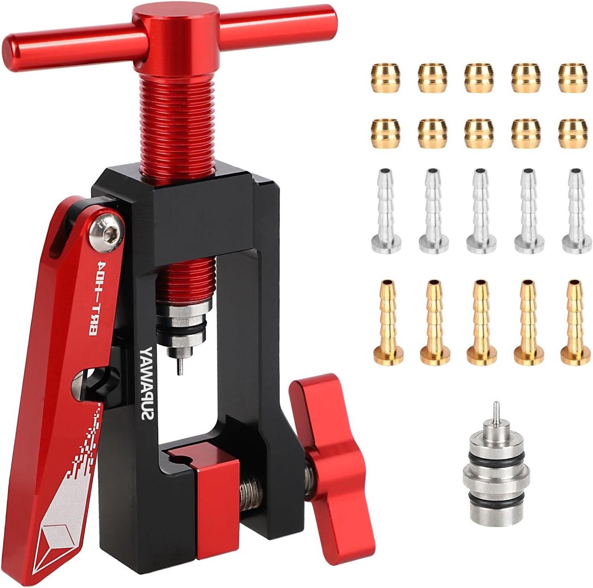 Hydraulische slangsnijder voor fiets - Fitting insert gereedschap - Inzetstuk racefiets mountainbike