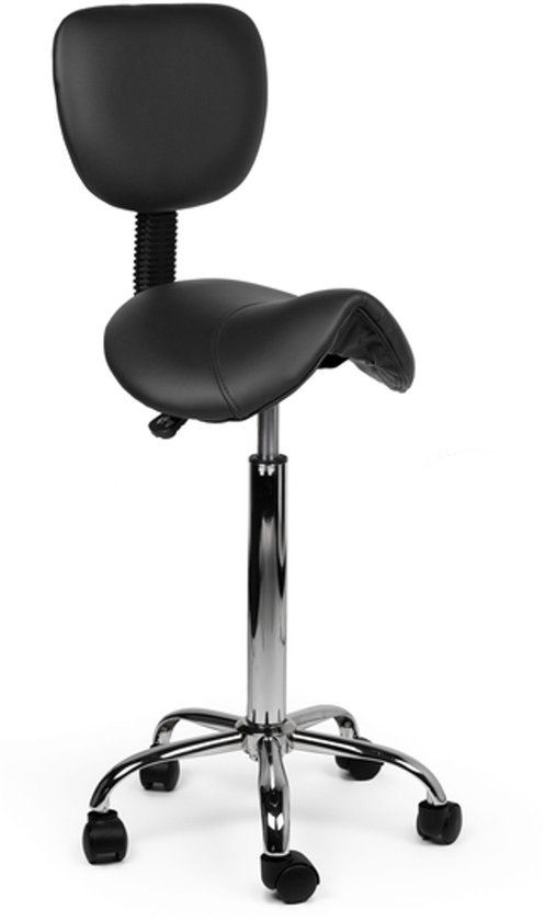 D'Romerio zadelkruk met rugleuning