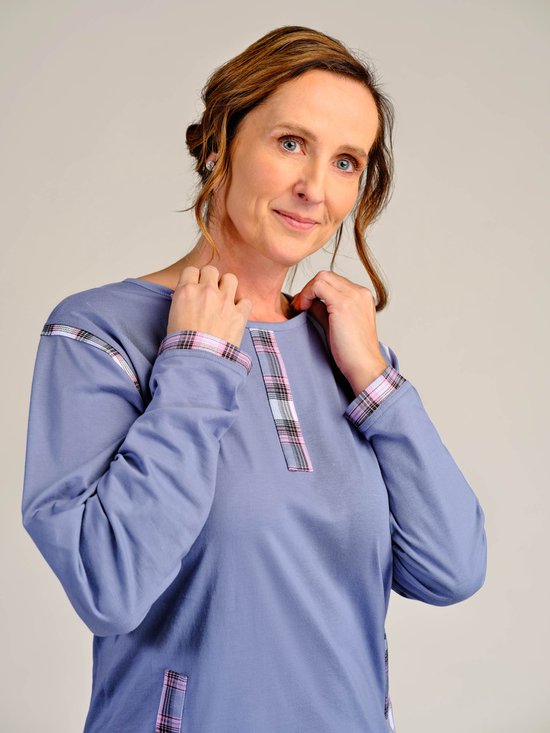 Dessin hansop | Dames | Ritssluiting | Lange pijpen | Grijs | XXL