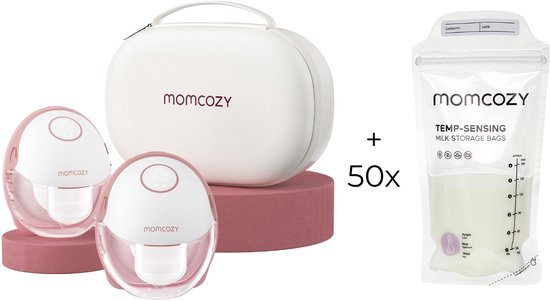 Momcozy Handsfree pompbeha, verstelbare borstkolven holding en