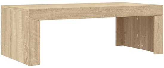 vidaXL Salontafel 102 x 50 x 36 cm, bois , chêne Sonoma gris