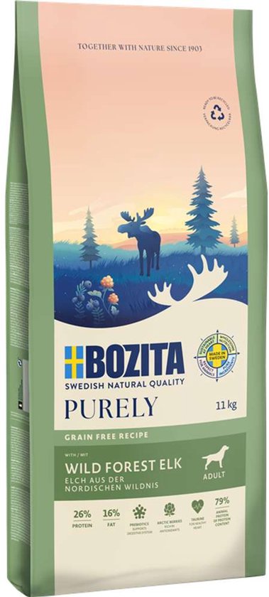 Bozita Dog Purely Elch | 11kg