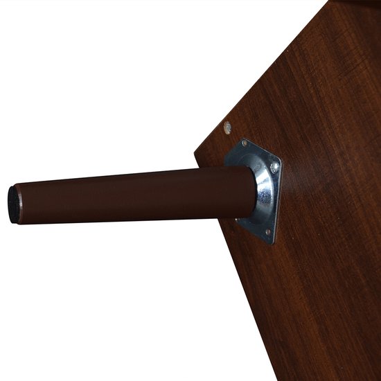 Meuble TV Pugsdrly 200*37*49,5 cm pour TV 80 pouces avec 2 portes en rotin, 2 tiroirs, meuble bas à 8 pieds, centre multimédia moderne en marron