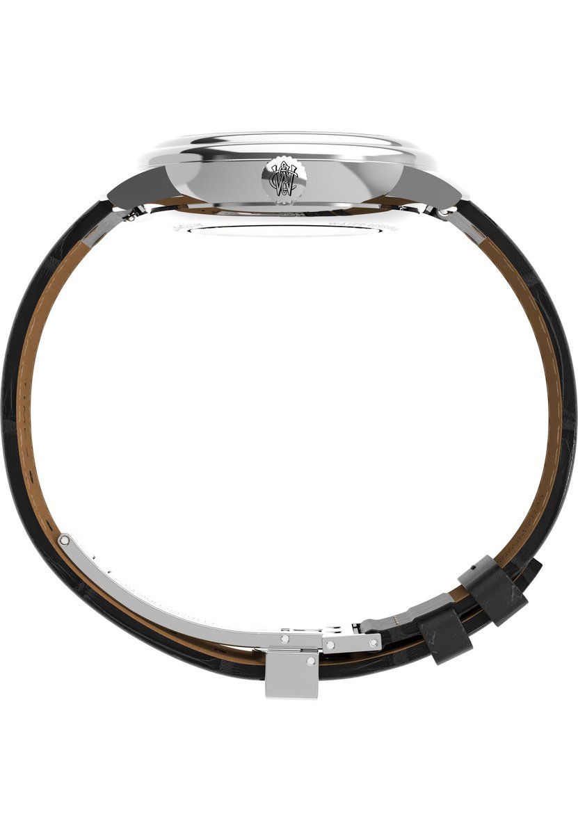 Timex Waterbury Metropolitan Automatic Mechanisch Automatisch Horloge Wit En Zwart Kast: 100% Roestvrij Staal | Armband: 100%Leer 41 TW2Y22900AJ, TW2Y23000AJ