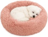 Hondenmand – Donut Hondenmand – Kattenmand Oudroze – 55 cm – Extra zacht & luxe voor hond of kat – Flamingo Mand Pacha
