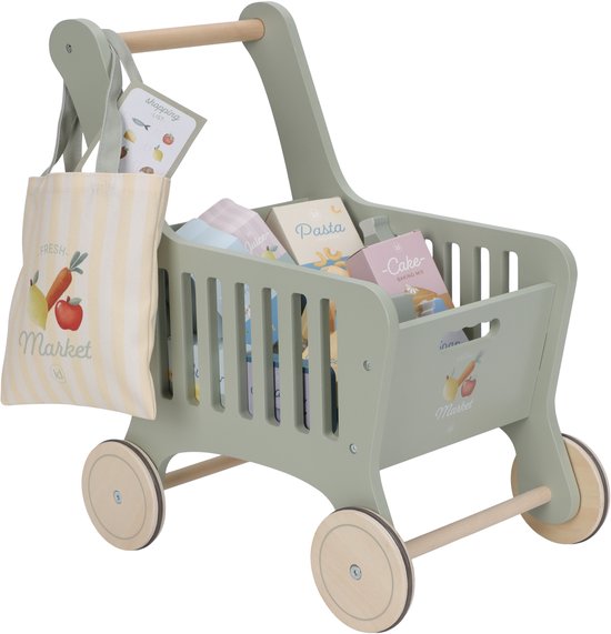 Little Dutch houten Winkelwagen FSC van Little Dutch — afbeelding 3