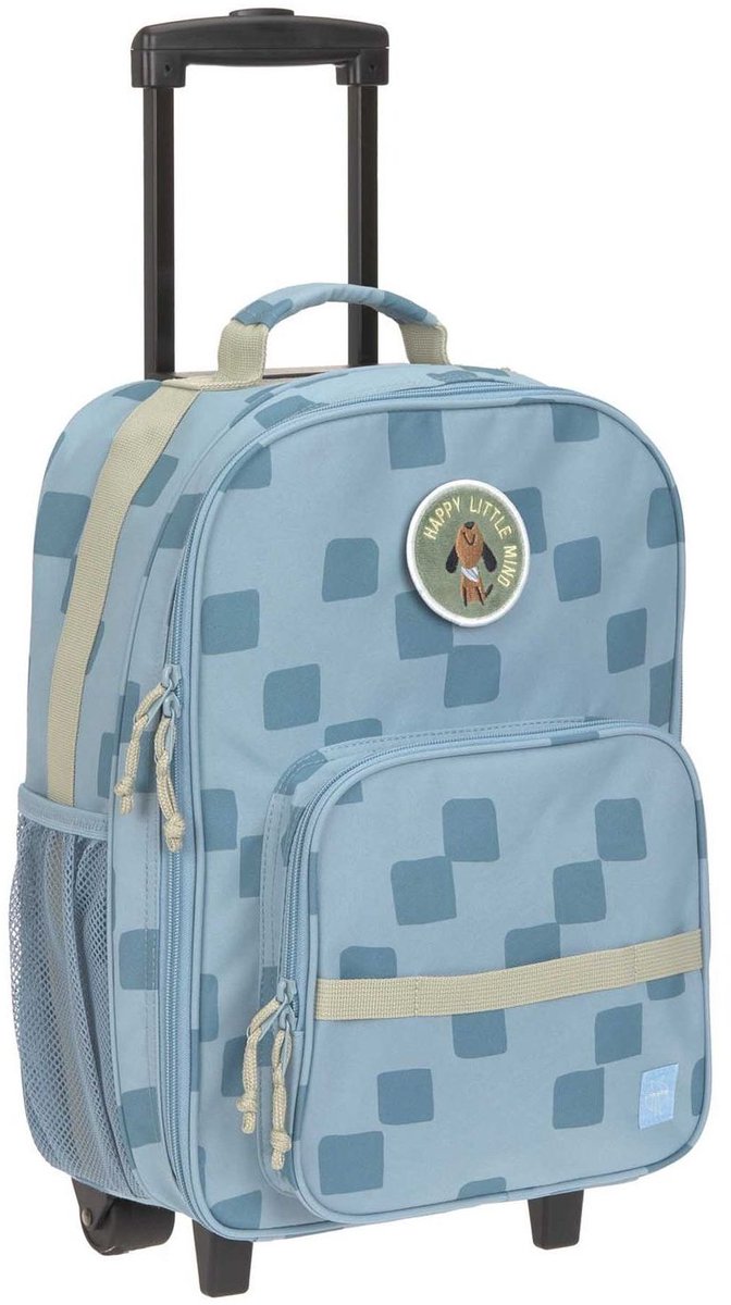 Lässig trolley Pattern Party Trolley Blue Lichtblauw 47cm