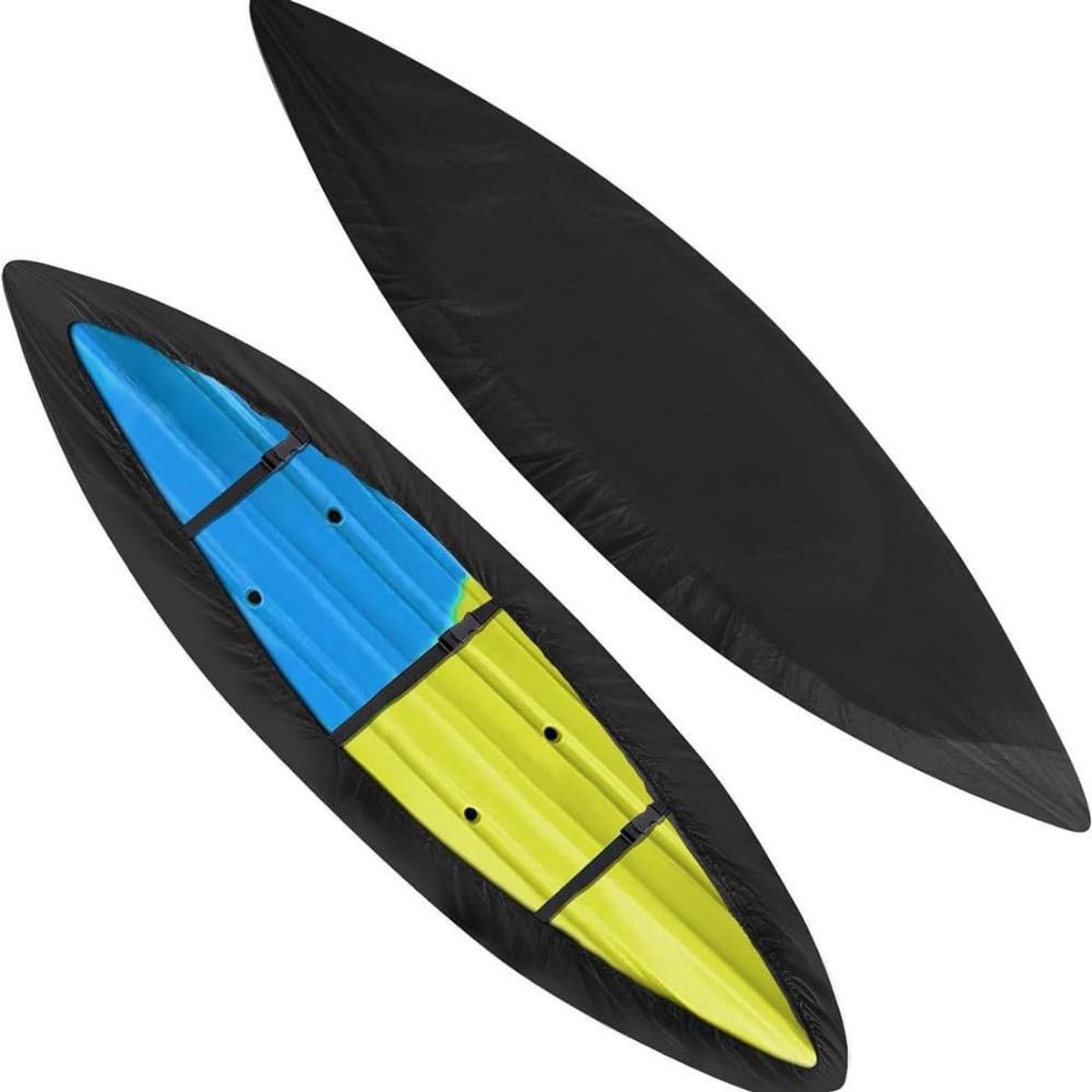 Allecto Premium - Opslaghoes Kajak en Kano - 210D UV-bestendig - Waterdicht - Weerbestendig - Sunblock Shield - Geschikt voor Kano, Paddle Board, SUP en Kajak Boot - 36-4 meter
