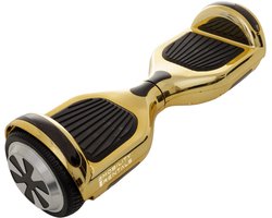 Hoverboard GLIDE Neon Goud 6.5 inch, E-Mobility Rentals – 700W – 10km Bereik – UL2272 FW2 Gecertificeerd
