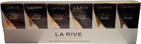 La Rive Miss Dream parfum voordeelverpakking van 6 stuks x 30 ml