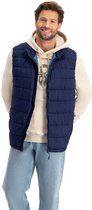 NOMAD® Bodywarmer Heren | Maat M | Donkerblauw | Outdoor Bodywarmer Waterafstotend | Zakken met rits