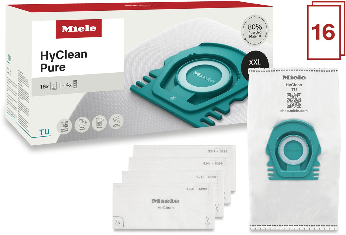 MieleXXL HyClean Pure TU Stofzak