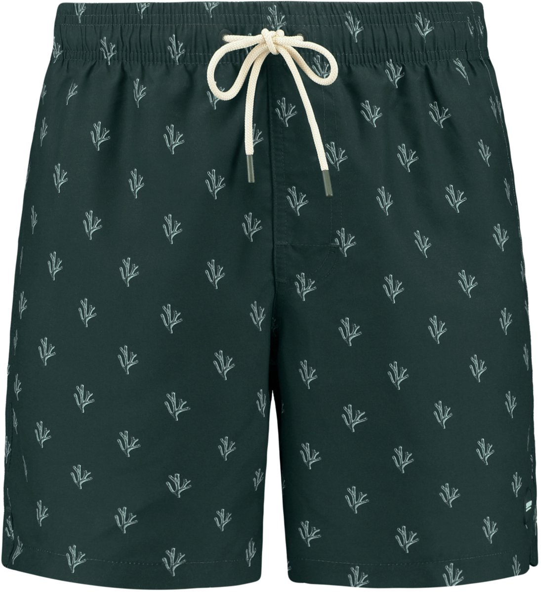 Men MIKE swim shorts 7 inch sketched coral