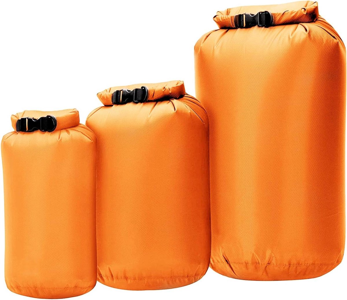 3-delige set waterdichte droge zakken - 8L, 40L en 70L