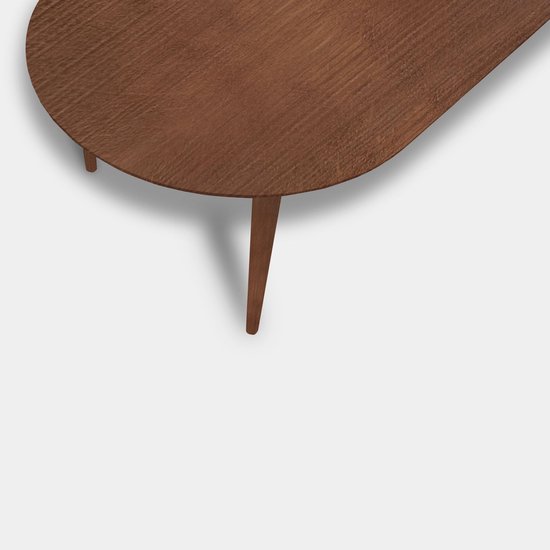 Table ovale plate en chêne - Conique - Tuscany 102