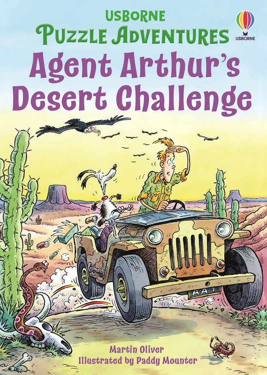 Puzzle Adventures- Agent Arthur's Desert Challenge - cover