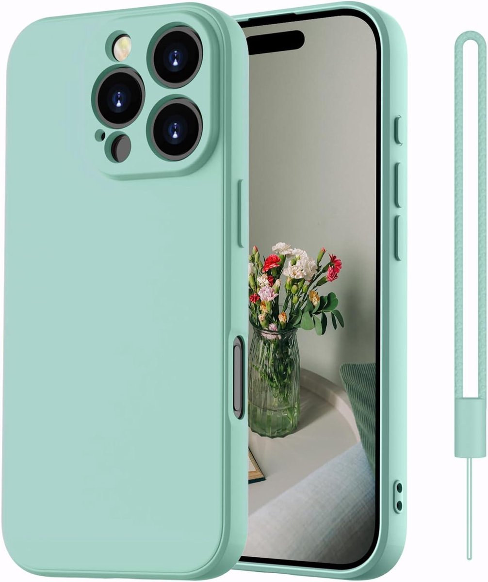 Allecto Plus - Siliconen telefoonhoes in mintgroen - Compatibel met Pro - Zachte bescherming