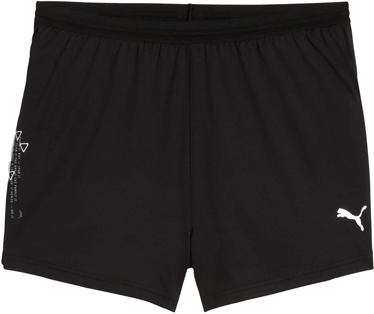 PUMA SHORTS RUN KNIT 3 SPLIT 52663401 Zwart
