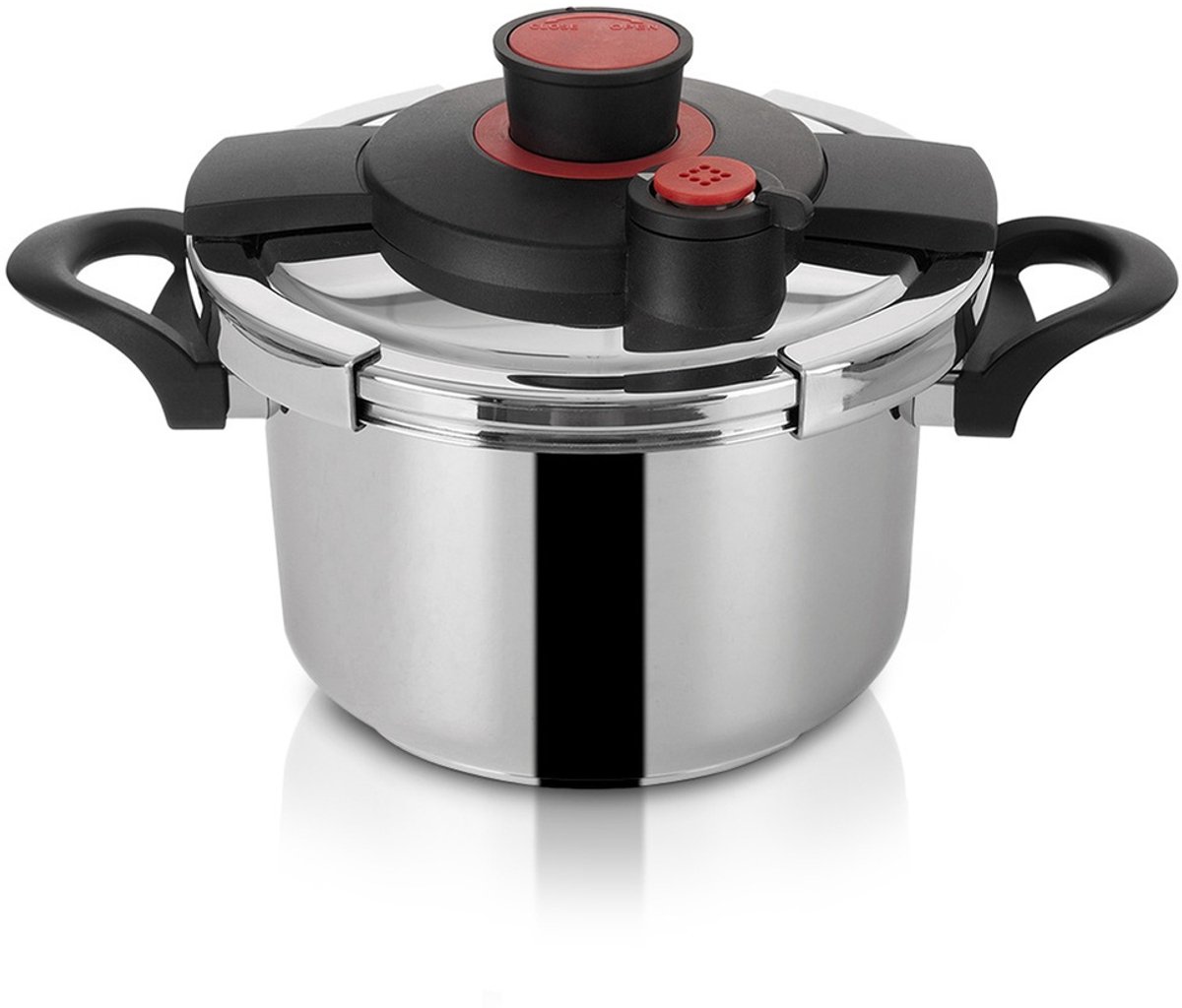Snelkookpan Edelstaal met Automatische Vergrendeling STORM 5 l - Pressure Cooker