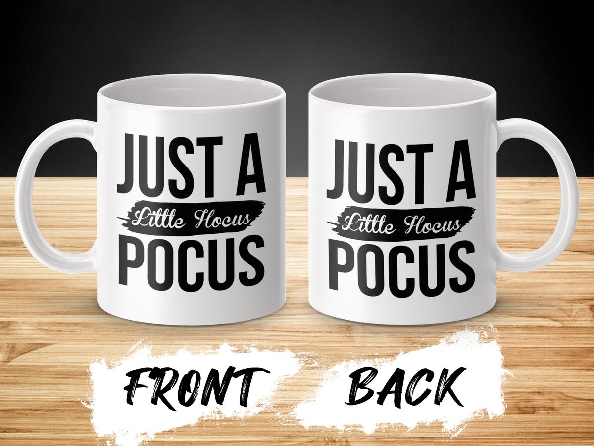 Just a Little Hocus Pocus Mok, Halloween Cadeau, Grappige Mok, Koffiemok, Toverdrank Mok, Hocus Pocus Fan, Herfst Seizoen, Magie Mok