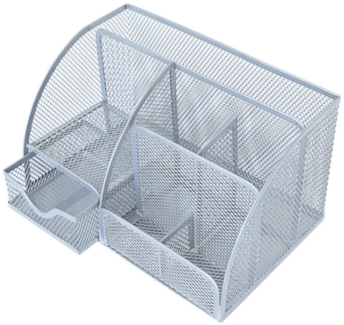 Ibenzoa® Bureau-organizer met Multifunctionele Pennenhouder in Metaal voor Kantoor, School en Thuis
