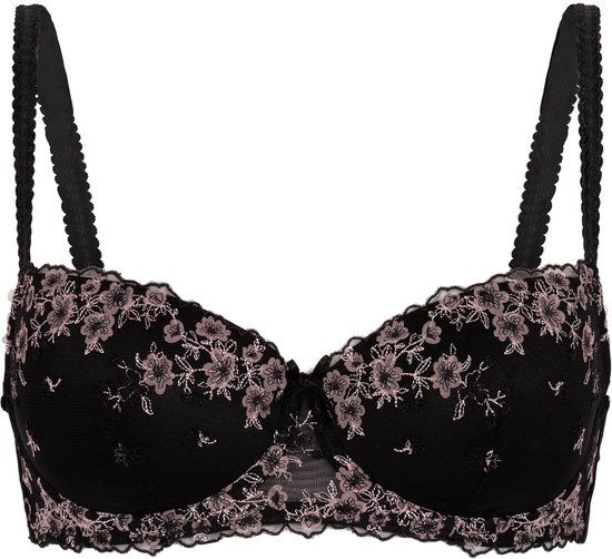 Hunkemöller Dames Lingerie Voorgevormde beugel bh Chloe - Zwart - maat E70