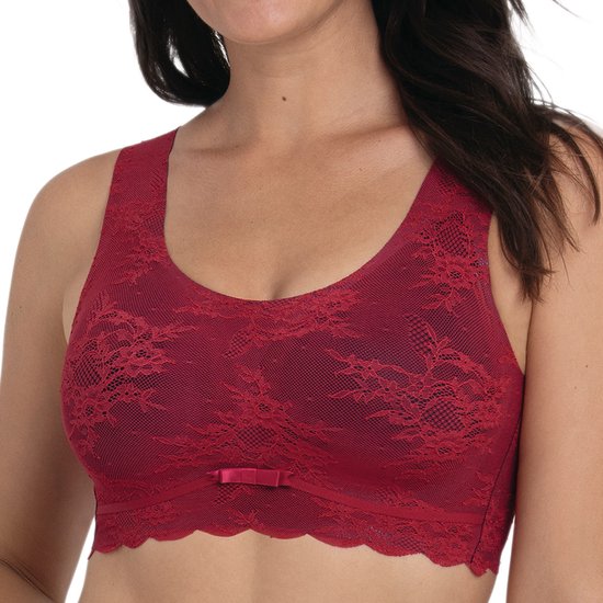 Anita Essential Lace Bralette Rood Rood L