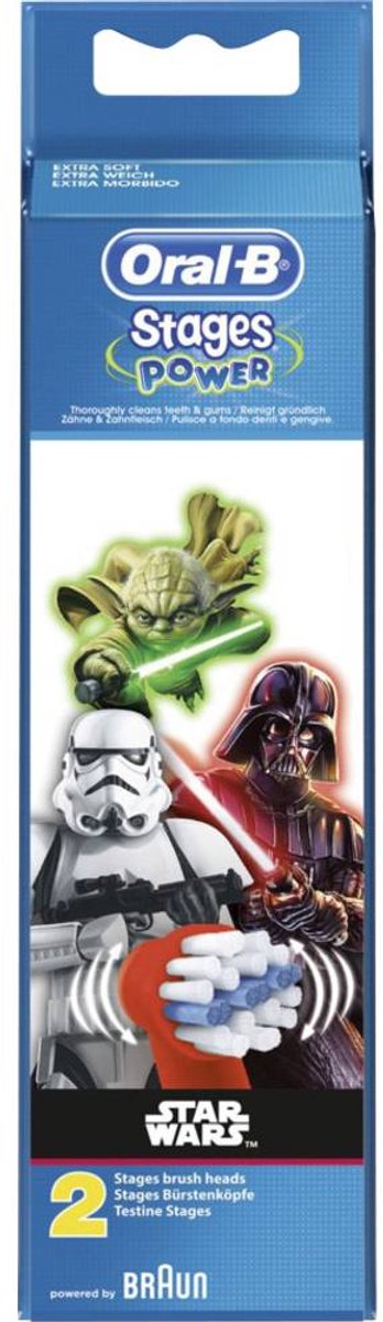 Oral-B Kids Star Wars opzetborstels Wit - 4 stuks