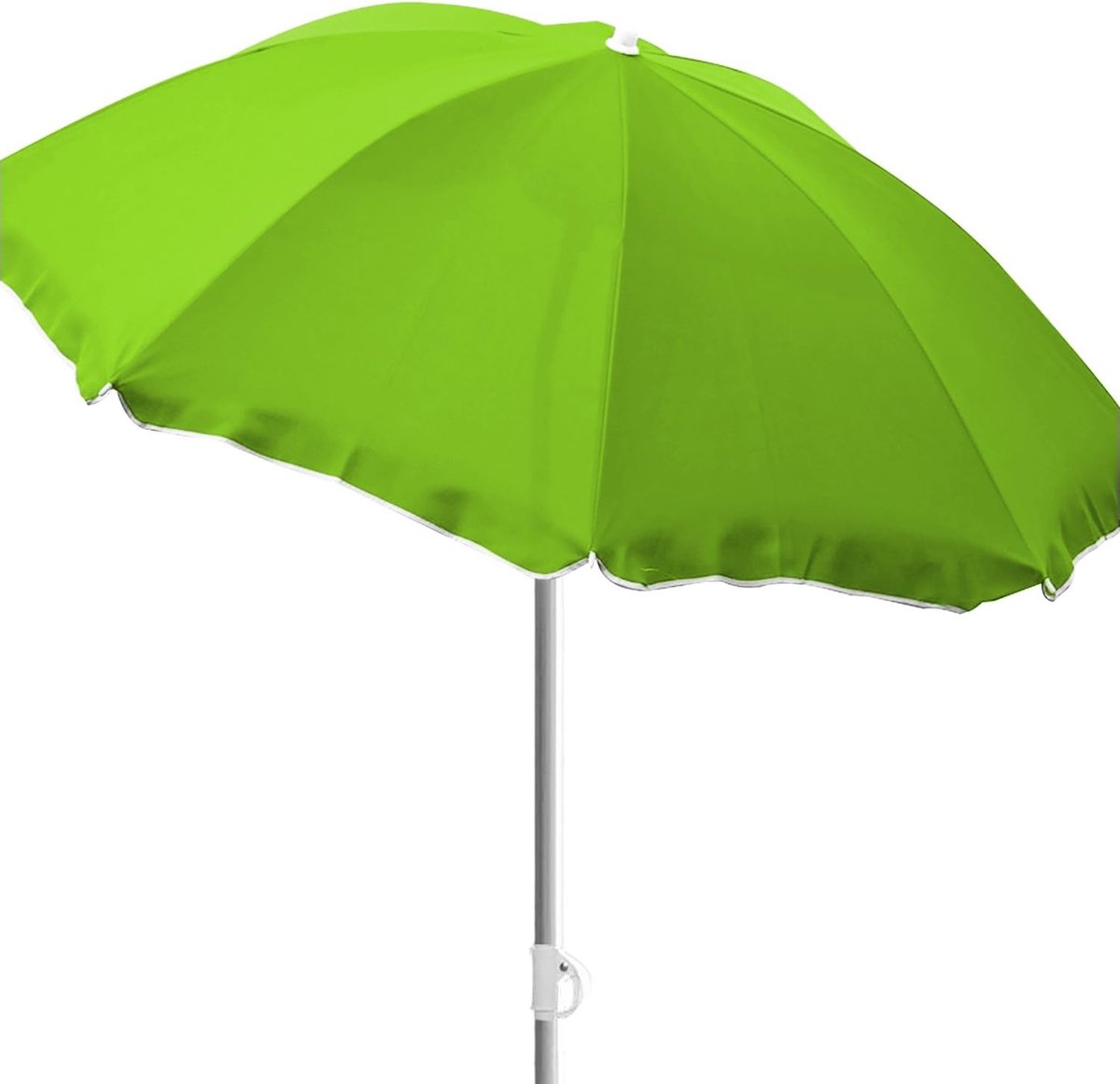Lexium Strandparasol met grondboor - Zomeraccessoire - Parasolhouder strand - Zonbescherming - Windbestendige parasol - Stranddag - UV werende parasol - Parasol met draaimechanisme - Vakantie aan zee - Schaduw op het strand - Draaibare grondpen - Par