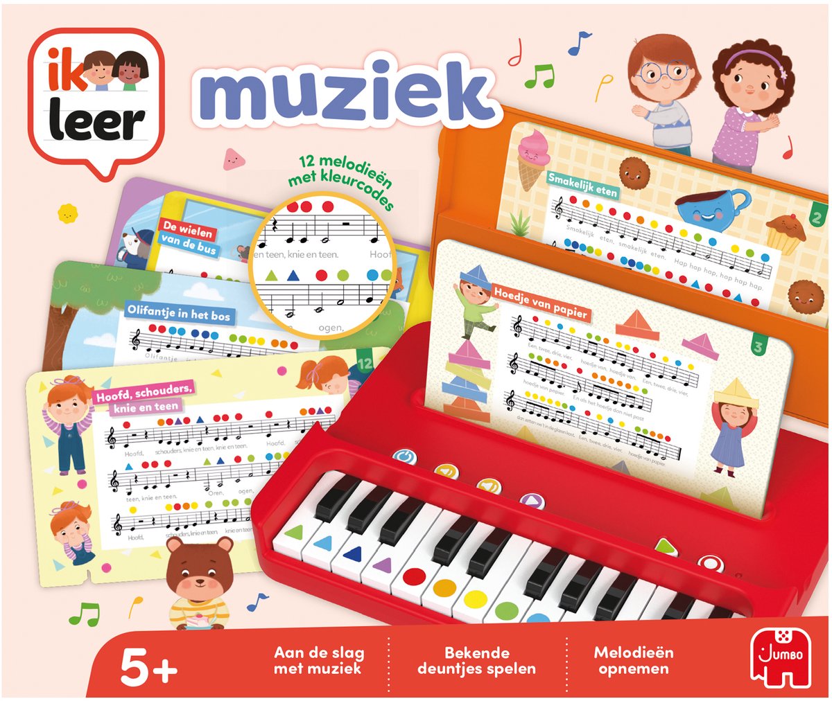 Ik Leer - Muziek - Vanaf 5 jaar - Leren piano spelen - Educatief speelgoed — afbeelding 2