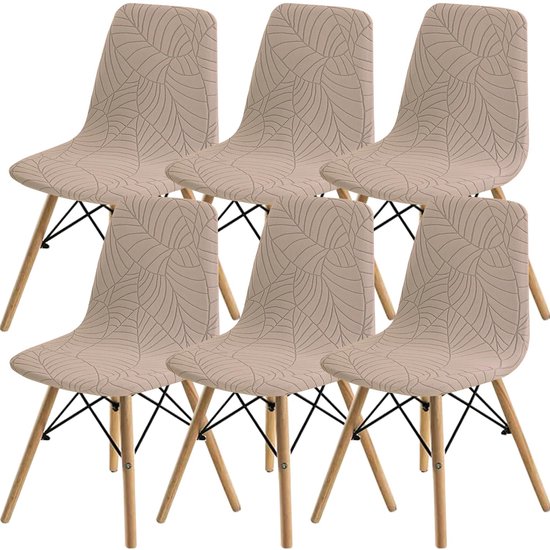 Highdi Fluwelen stoelhoes met rugleuning, 1/2/4/6 stuks, elastisch, bureaustoelhoes met armleuningen, overtrek voor stoel, eetkamer, 4 stuks, camel Highdi Fluwelen stoelhoes met rugleuning, 1/2/4/6 stuks, elastisch, bureaustoelhoes met armleuningen, overtrek voor stoel, eetkamer, 4 stuks, camel