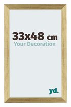 Your Decoration - Cadre photo 33x48 cm - MDF - Goud Brillant - Mura