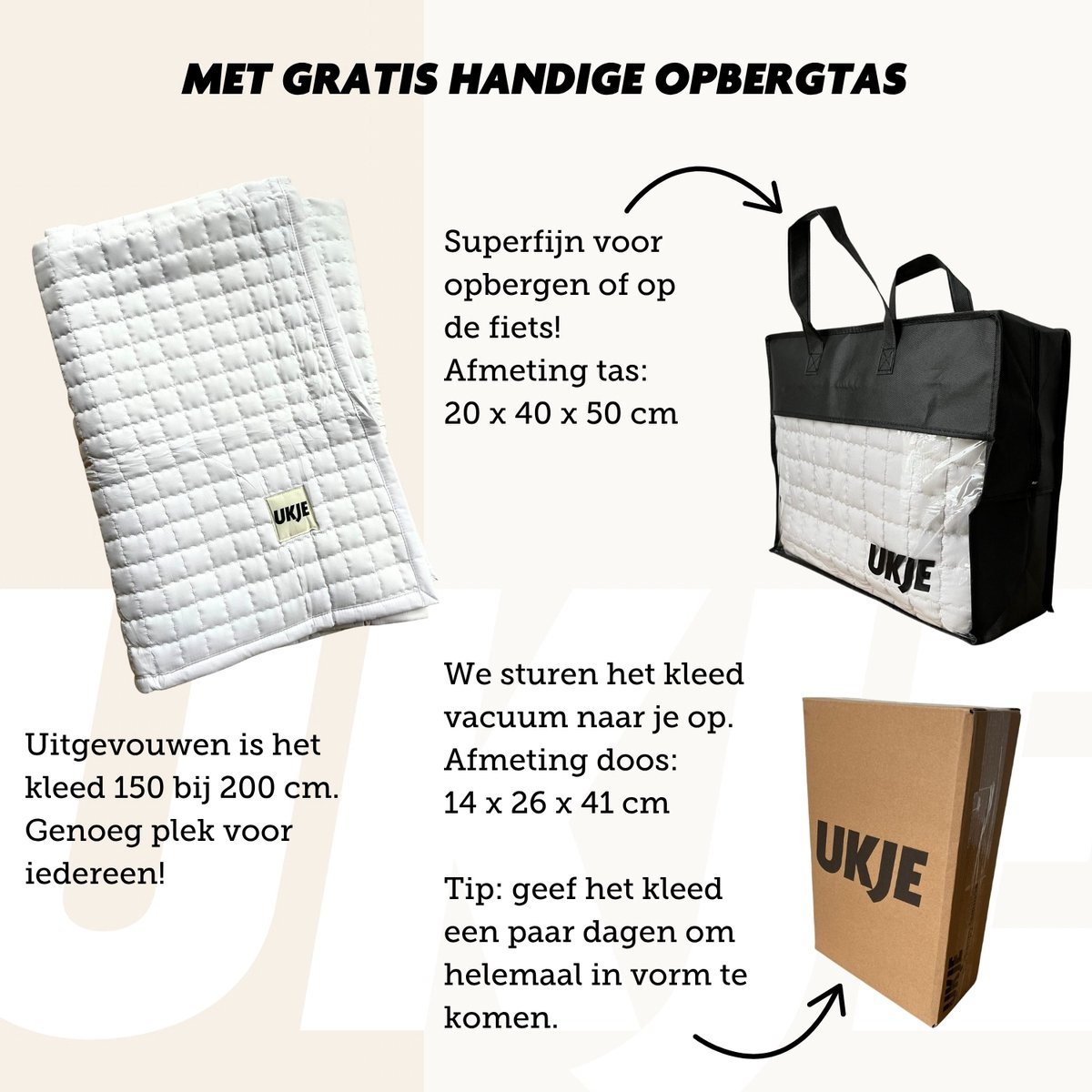 Ukje Speelmat Baby - Speelkleed Baby - Antislip - Met Gratis Tas - Speeltapijt - 150 bij 200 cm - Playmat - Babygym - Opvouwbaar - Oeko-Tex Gecertificeerd - Elegant Mist thumbnail 6