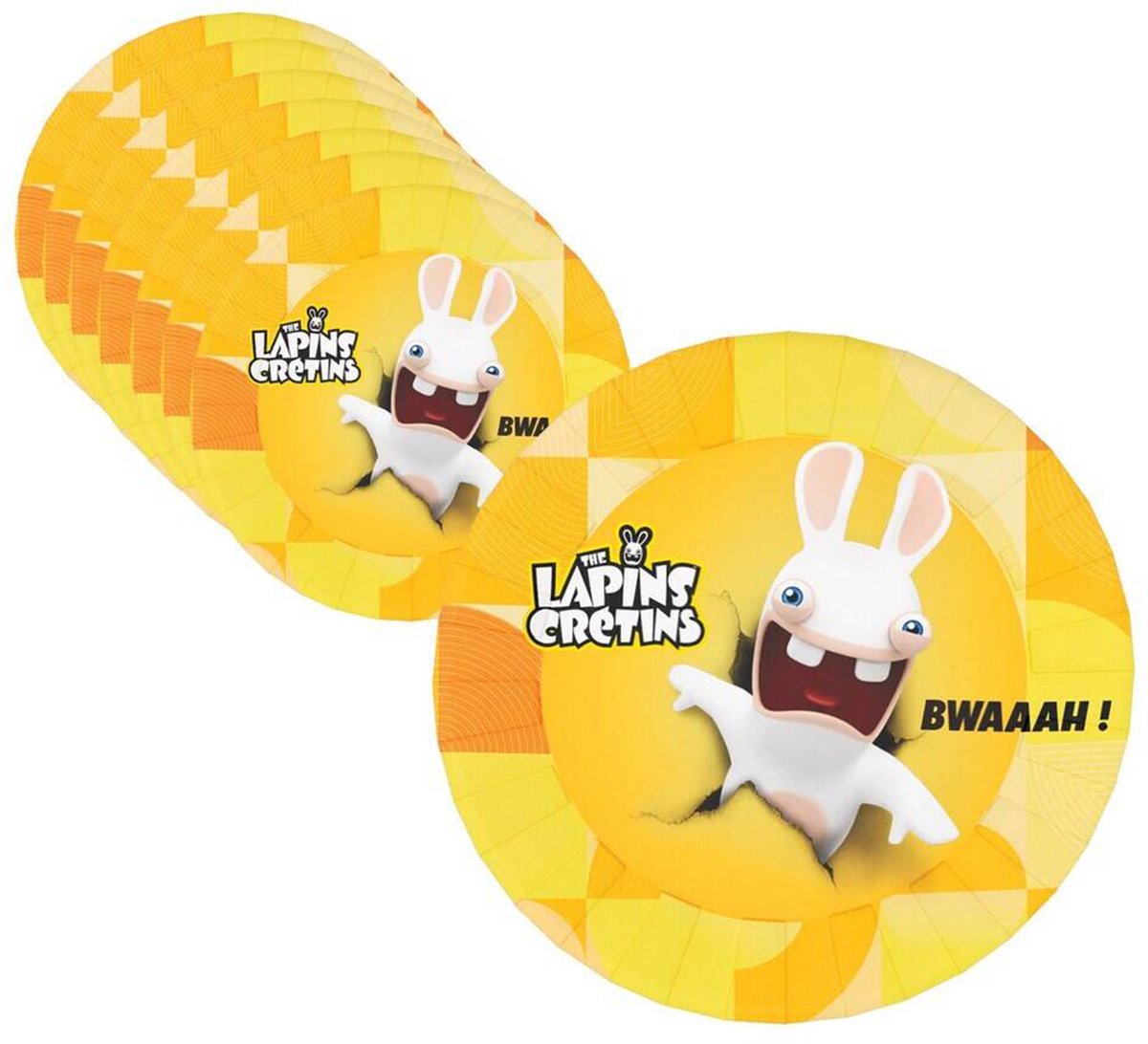 PTIT CLOWN - 8 Raving Rabbids borden 23 cm