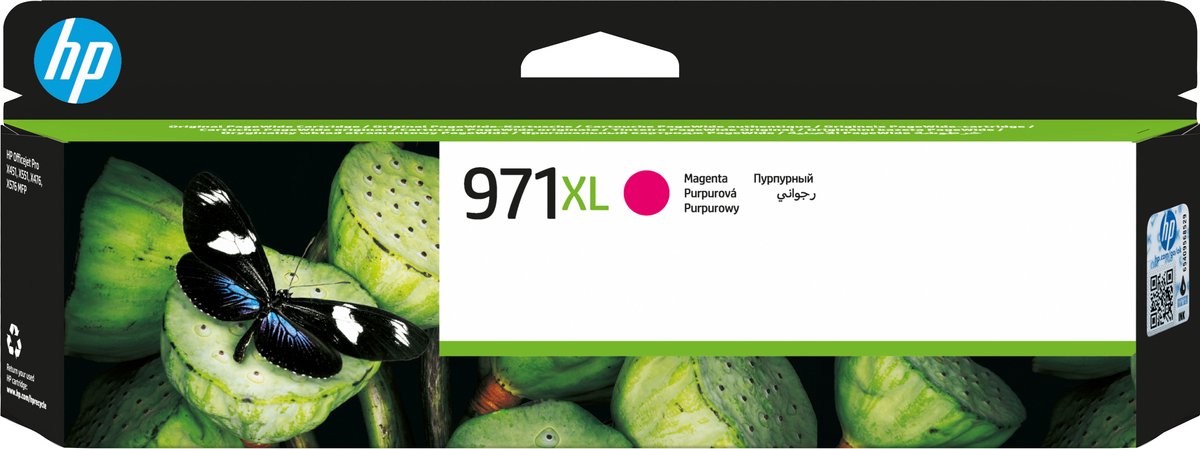 HP 971XL - Inktcartridge / Magenta / Hoge Capaciteit (CN627AE)