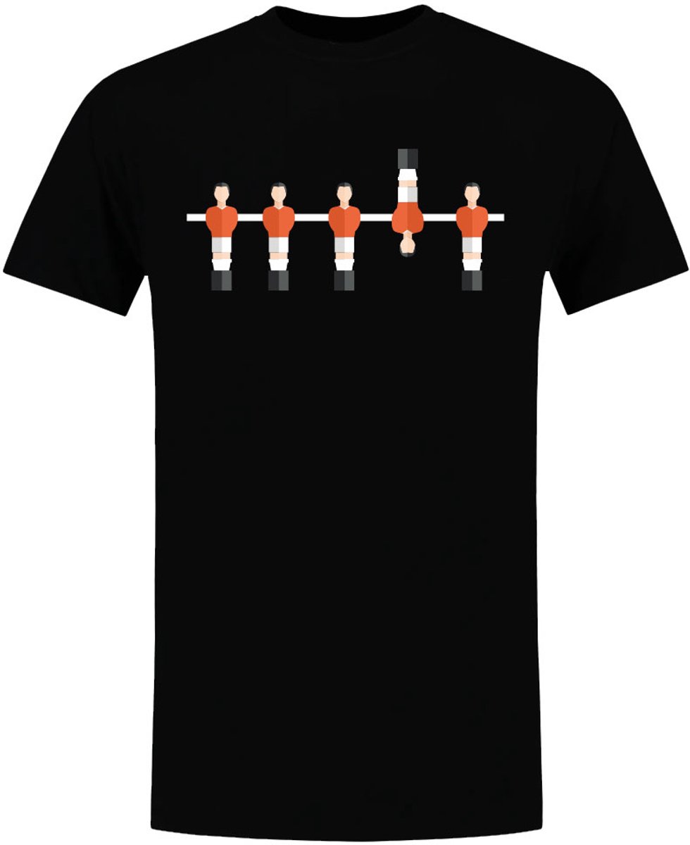 Tafelvoetbal Heren T-shirt - nederlands elftal - sport - cafe - wk - shirt
