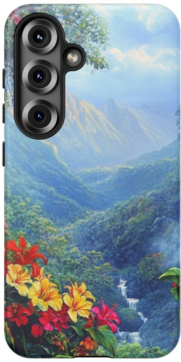 Kleurrijk Zuid-Amerikaans Landschap – Telefoonhoesje Geschikt voor Galaxy S25