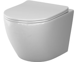 AM.PM Like - Hangtoilet - Softclose Toiletbril - Randloos diepspoel - AquaSpin - WC Pot